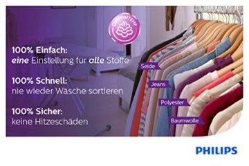 Philips GC9540/02 PerfectCare Silence Dampfbügelstation (Optimal TEMP Technologie) weiß-champagner - 