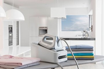 Braun CareStyle 5 IS 5042 Dampfbügelstation, 2.400 W, 6 bar, Dampfstoß: 340 g/min, Abschaltautomatik, Integrierter Textilschutz, Eco-Funktion, Weiß - 3