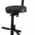 Classic Cantabile ST-200 PRO Stehhilfe Stehstuhl Stehsitz Bügelstuhl (massives Stahlgestell, Gummifüßen, Sitzhöhe 5-Stufig, 57-81 cm einstellbar, Sitzfläche BxHxT: 41 cm x 8,5 cm x 37 cm) - 1