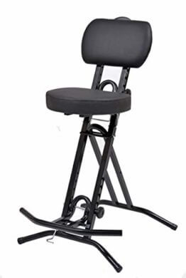 LIBEDOR Stehhilfe Stehhocker Stehsitz Sitz Sitzhilfe Stehstütze mit 6 cm ergonomischer Polster bis 130 kg belastbar - 1