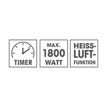 CLEANmaxx automatischer Hemdenbügler | Bügler für Hemden & Blusen, Bügelautomat | Bügelpuppe mit zwei Bügelprogrammen [1800 Watt/weiß] - 6