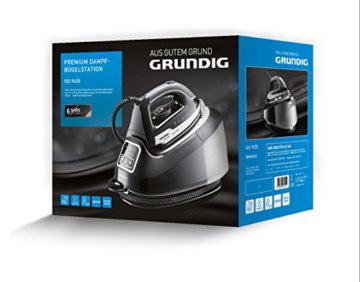 Grundig SIS 9450 Premium 2400 W Dampfbügelstation mit 6 Bar Dampfdruck und XL Wassertank, schwarz - 5