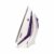 UFESA PV0500 Reisedampfbügeleisen, Reise Dampfbügeleisen, mit Klappgriff, 1.100 W Maximum, Doppelspannung 110 / 230V, weiß und violett, Edelstahl Sohle - 4